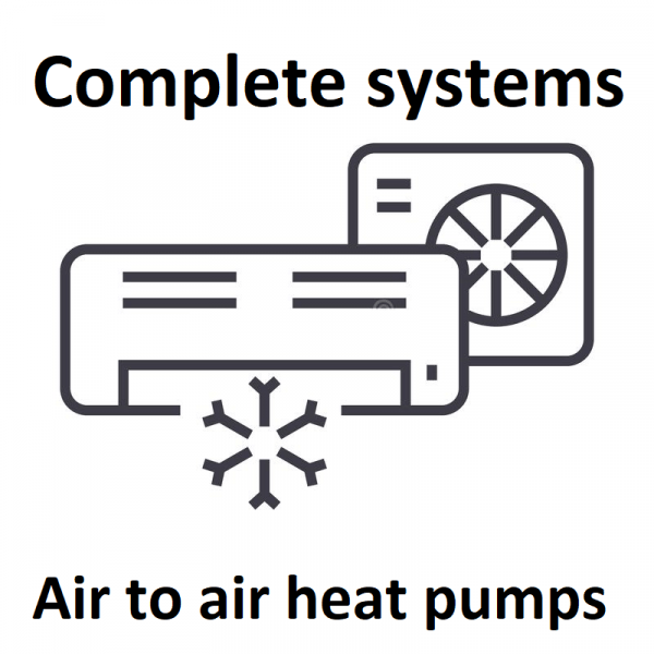 Split AC systems - complete