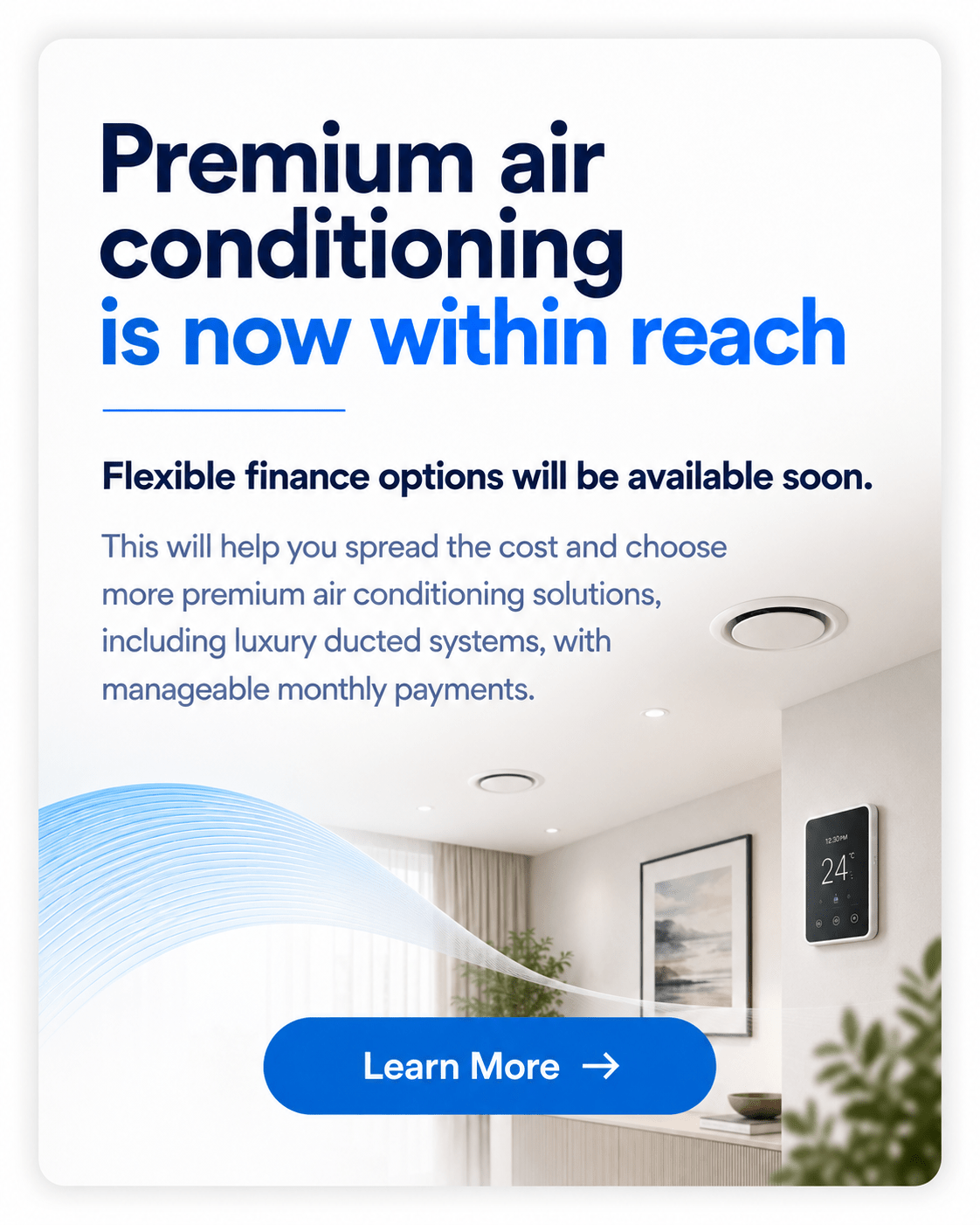 Financing for Air Conditioning